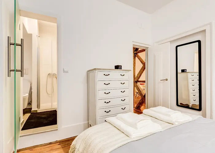 Historical Gem In Baixa شقة *